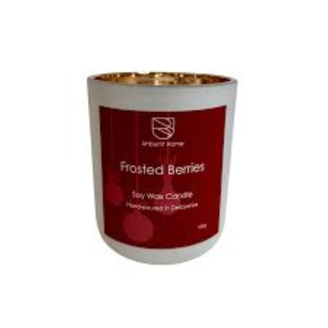 5OZ V CUP FROSTED BERRY CANDLE 